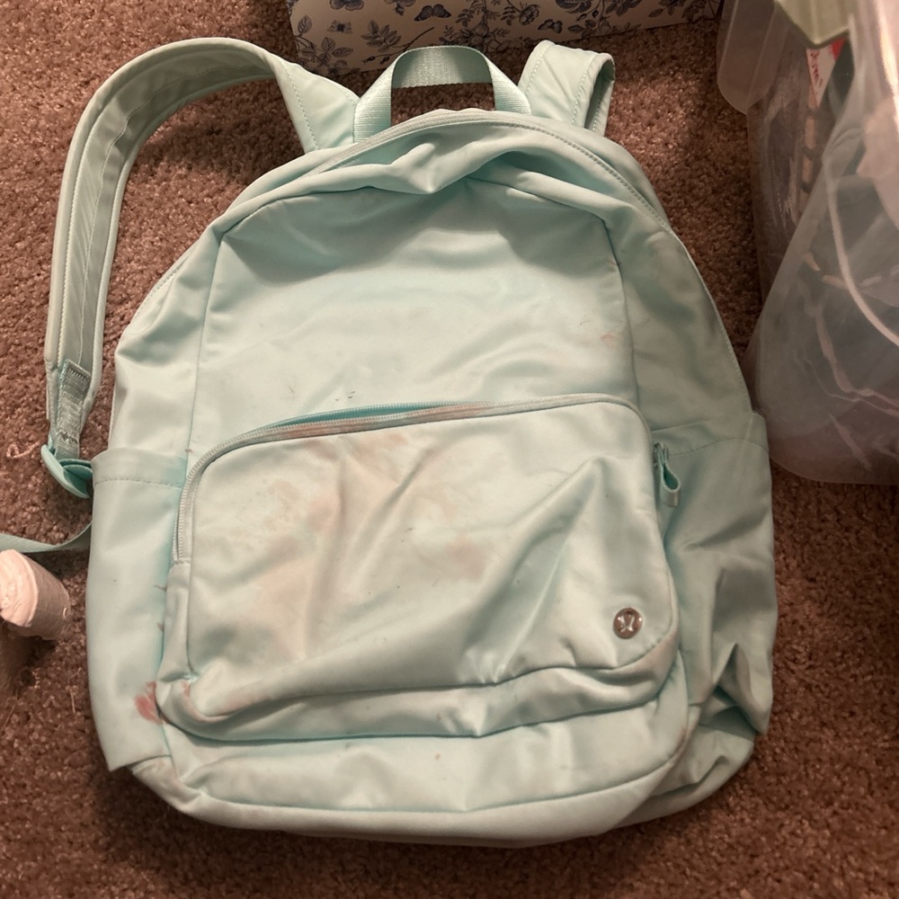 Light Blue Backpack